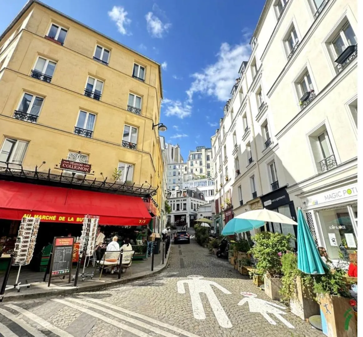 Montmartre Hidden Artist Loft Apartment Paris 0*,  France
